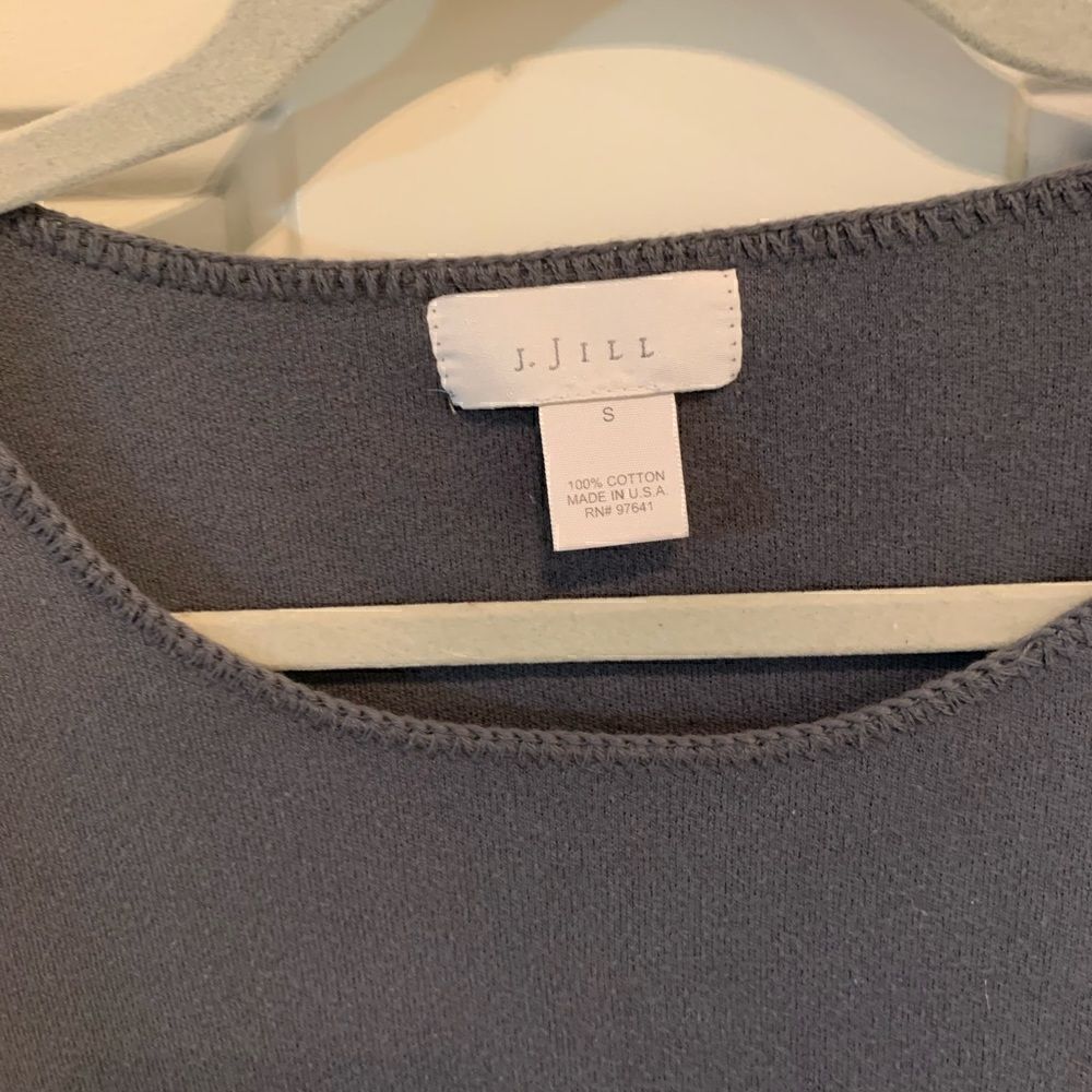 J Jill Gray Shell / Tank size S - Picture 3 of 5